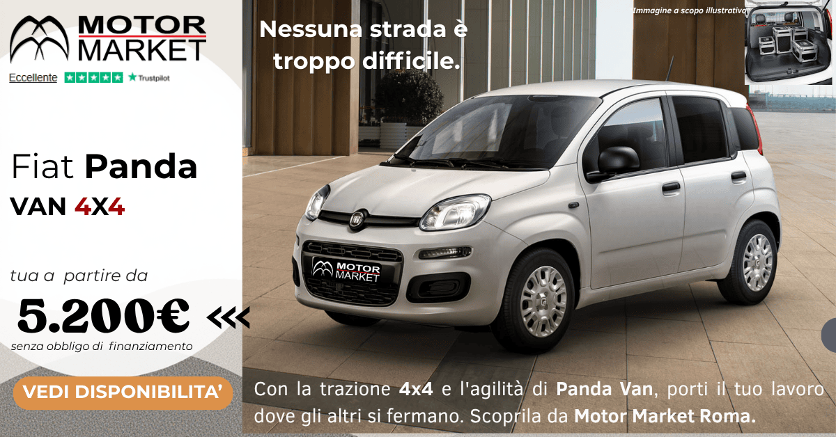 Fiat Panda Van 4x4 Offerta