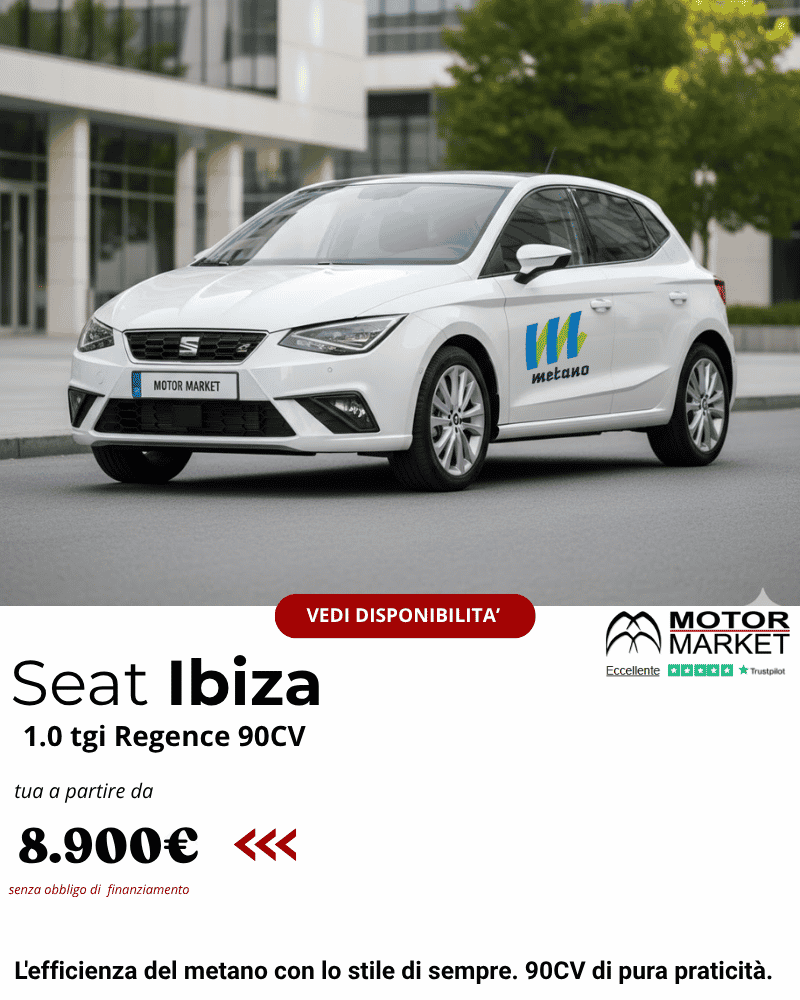 Offerta Seat Ibiza Metano Mobile