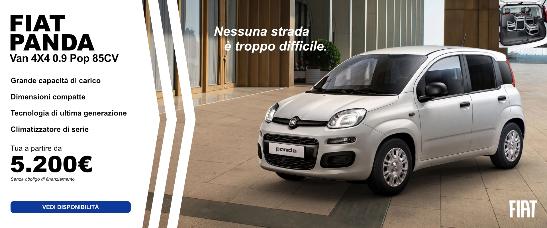 Fiat Panda Van in offerta presso Motor Market