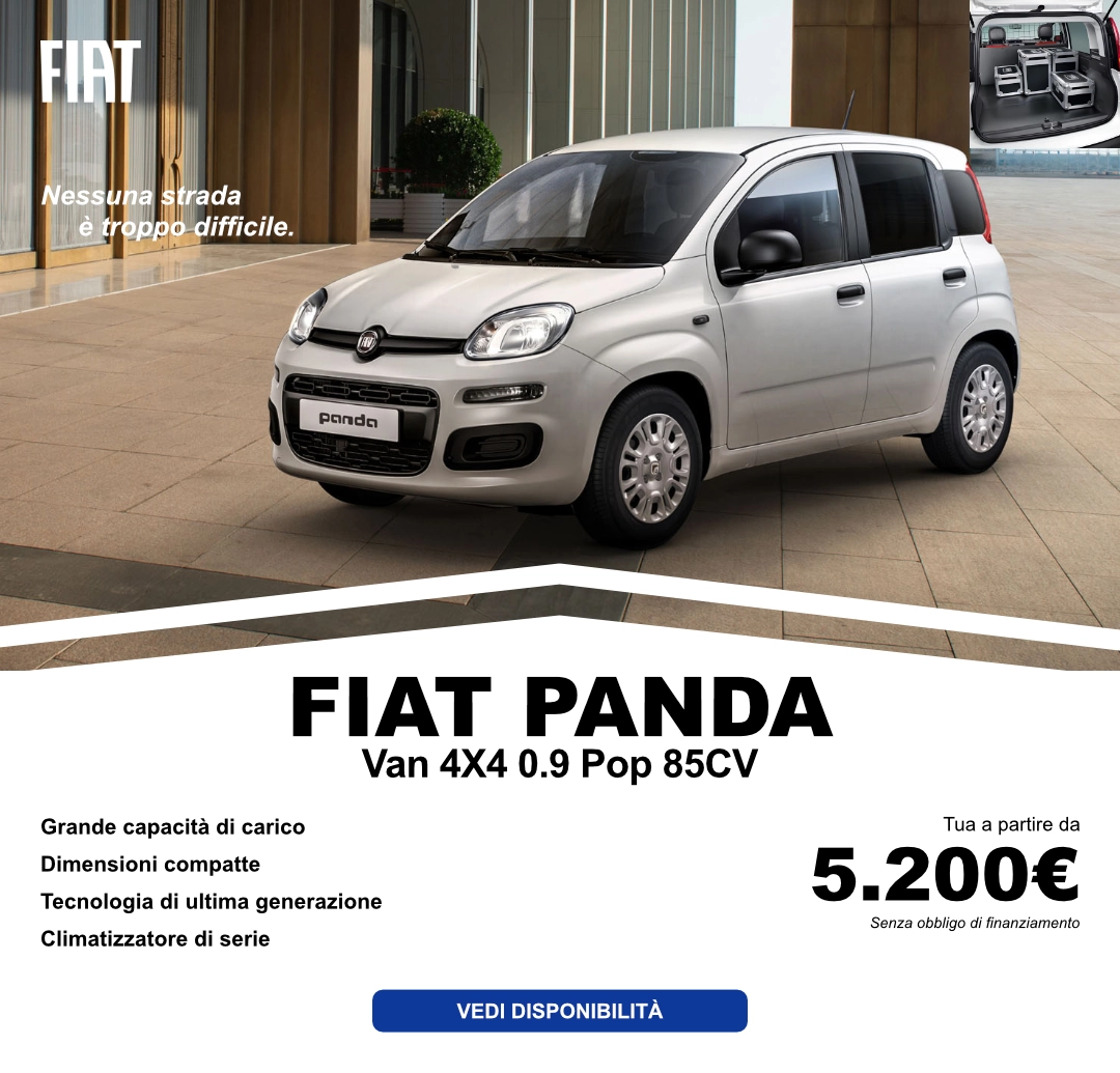 Fiat Panda Van in offerta presso Motor Market