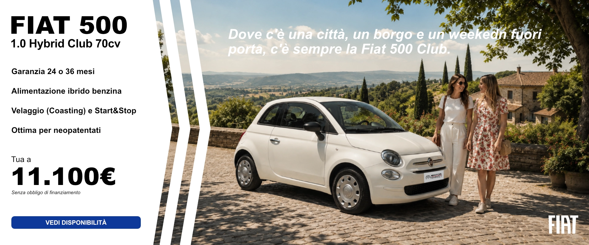 Fiat 500 Club in vendita presso Motor Market
