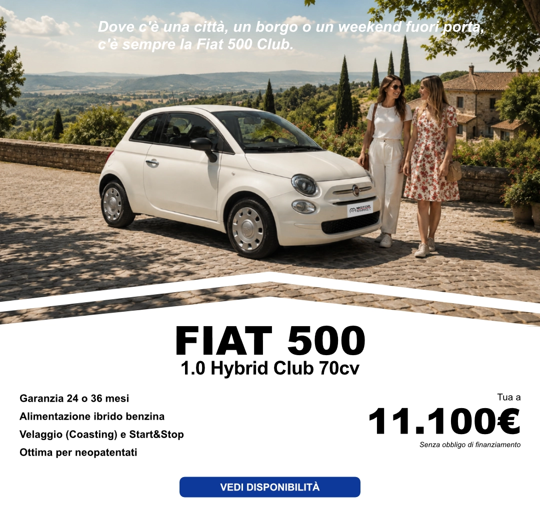 Fiat 500 Club in vendita presso Motor Market
