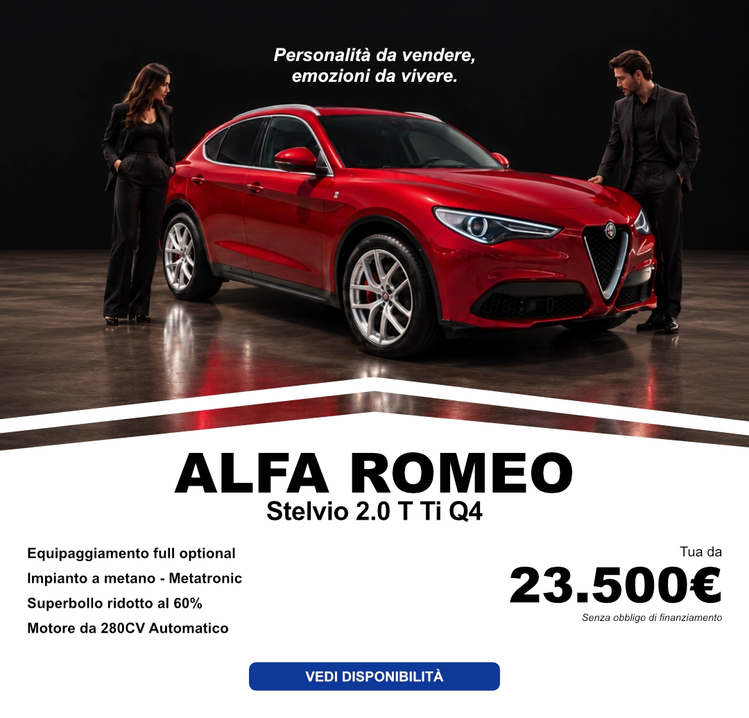 Alfa Romeo Stelvio in vendita presso Motor Market